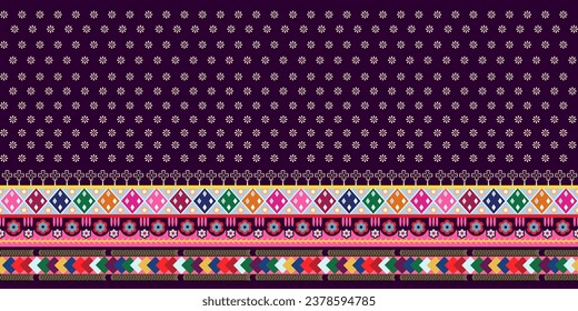 Ethnic abstract ikat art. Aztec ornament print. Geometric ethnic pattern seamless color oriental. Design for background, curtain, carpet, wallpaper, clothing, wrapping , vector, illustration.