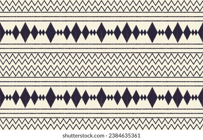 Ethnische abstrakte Kat Art. Aztec-Ornament-Druck. geometrisches ethnisches Muster nahtlose Farbe orientalisch.  Design für Hintergrund, Vorhang, Teppich, Tapete, Kleidung, Umhüllung, Batik, Vektorgrafik.