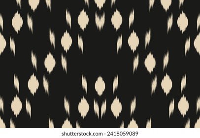 Ethnic abstract ikat art. Aztec ornament print. geometric ethnic pattern seamless  color oriental.  Design for background ,curtain, carpet, wallpaper, clothing, wrapping, Batik, vector illustration.