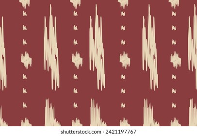 Ethnic abstract ikat art. Aztec ornament print. geometric ethnic pattern seamless  color oriental.  Design for background ,curtain, carpet, wallpaper, clothing, wrapping, Batik, vector illustration.