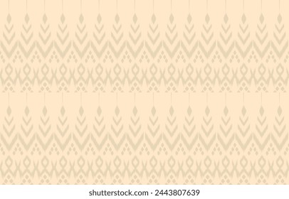 Ethnic abstract ikat art. Aztec ornament print. geometric ethnic pattern seamless  color oriental.  Design for background ,curtain, carpet, wallpaper, clothing, wrapping, Batik, vector illustration.