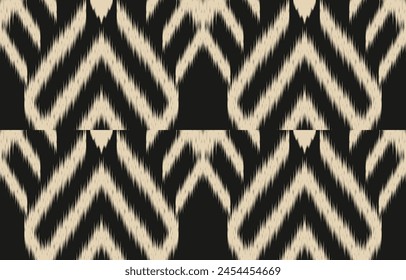 Ethnic abstract ikat art. Aztec ornament print. geometric ethnic pattern seamless  color oriental.  Design for background ,curtain, carpet, wallpaper, clothing, wrapping, Batik, vector illustration.
