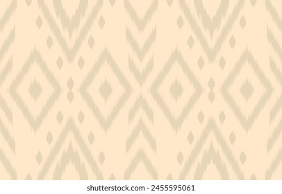 Ethnic abstract ikat art. Aztec ornament print. geometric ethnic pattern seamless  color oriental.  Design for background ,curtain, carpet, wallpaper, clothing, wrapping, Batik, vector illustration.