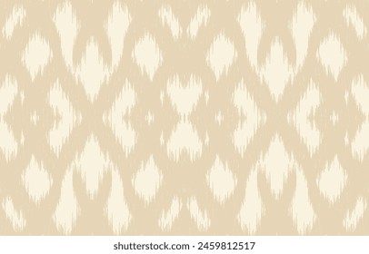 Ethnic abstract ikat art. Aztec ornament print. geometric ethnic pattern seamless  color oriental.  Design for background ,curtain, carpet, wallpaper, clothing, wrapping, Batik, vector illustration.