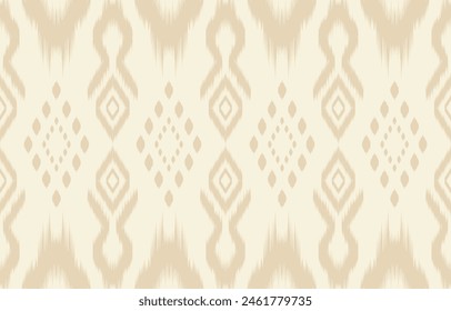 Ethnic abstract ikat art. Aztec ornament print. geometric ethnic pattern seamless  color oriental.  Design for background ,curtain, carpet, wallpaper, clothing, wrapping, Batik, vector illustration.
