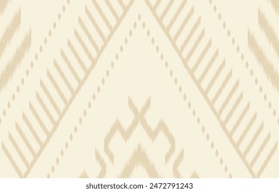Ethnic abstract ikat art. Aztec ornament print. geometric ethnic pattern seamless  color oriental.  Design for background ,curtain, carpet, wallpaper, clothing, wrapping, Batik, vector illustration.