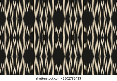 Ethnic abstract ikat art. Aztec ornament print. geometric ethnic pattern seamless  color oriental.  Design for background ,curtain, carpet, wallpaper, clothing, wrapping, Batik, vector illustration.