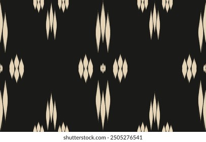 Ethnic abstract ikat art. Aztec ornament print. geometric ethnic pattern seamless  color oriental.  Design for background ,curtain, carpet, wallpaper, clothing, wrapping, Batik, vector illustration.