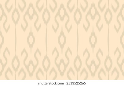 Ethnic abstract ikat art. Aztec ornament print. geometric ethnic pattern seamless  color oriental.  Design for background ,curtain, carpet, wallpaper, clothing, wrapping, Batik, vector illustration.