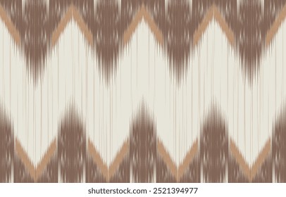 Ethnic abstract ikat art. Aztec ornament print. geometric ethnic pattern seamless  color oriental.  Design for background ,curtain, carpet, wallpaper, clothing, wrapping, Batik, vector illustration.