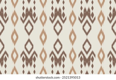 Ethnic abstract ikat art. Aztec ornament print. geometric ethnic pattern seamless  color oriental.  Design for background ,curtain, carpet, wallpaper, clothing, wrapping, Batik, vector illustration.