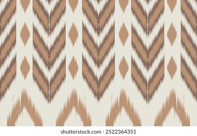 Ethnic abstract ikat art. Aztec ornament print. geometric ethnic pattern seamless  color oriental.  Design for background ,curtain, carpet, wallpaper, clothing, wrapping, Batik, vector illustration.