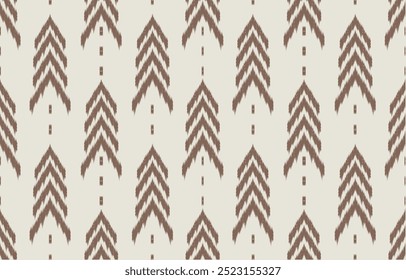 Étnica abstrata ikat art. Aztec impressão ornamento. padrão étnico geométrico cor sem costura oriental.  Design para fundo, cortina, tapete, papel de parede, roupas, envoltório, Batik, ilustração vetorial.