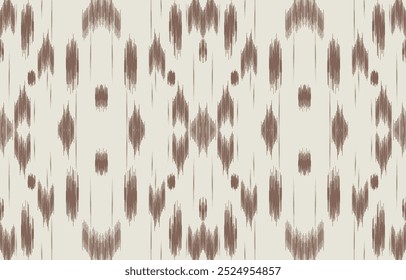 Ethnic abstract ikat art. Aztec ornament print. geometric ethnic pattern seamless  color oriental.  Design for background ,curtain, carpet, wallpaper, clothing, wrapping, Batik, vector illustration.
