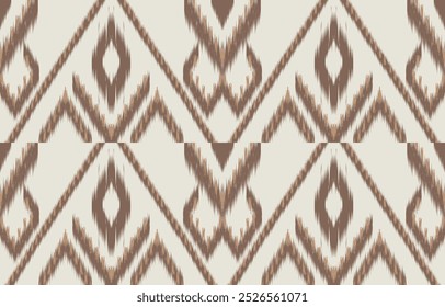 Ethnic abstract ikat art. Aztec ornament print. geometric ethnic pattern seamless  color oriental.  Design for background ,curtain, carpet, wallpaper, clothing, wrapping, Batik, vector illustration.