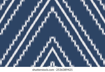 Ethnic abstract ikat art. Aztec ornament print. geometric ethnic pattern seamless  color oriental.  Design for background ,curtain, carpet, wallpaper, clothing, wrapping, Batik, vector illustration.