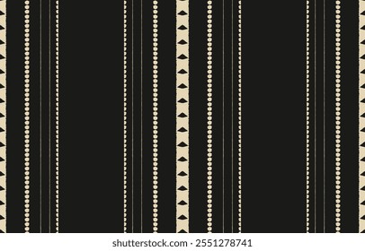 Ethnic abstract ikat art. Aztec ornament print. geometric ethnic pattern seamless  color oriental.  Design for background ,curtain, carpet, wallpaper, clothing, wrapping, Batik, vector illustration.