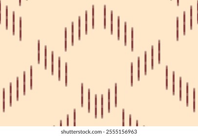 Ethnic abstract ikat art. Aztec ornament print. geometric ethnic pattern seamless  color oriental.  Design for background ,curtain, carpet, wallpaper, clothing, wrapping, Batik, vector illustration.