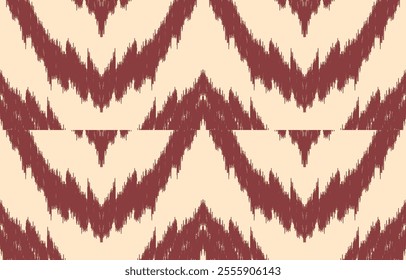 Ethnic abstract ikat art. Aztec ornament print. geometric ethnic pattern seamless  color oriental.  Design for background ,curtain, carpet, wallpaper, clothing, wrapping, Batik, vector illustration.