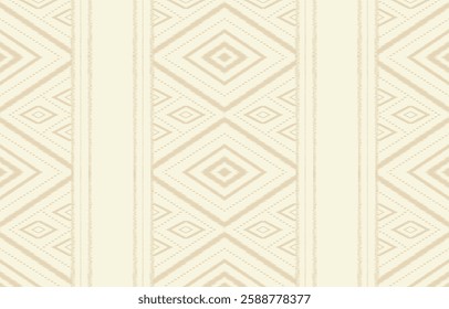 Ethnic abstract ikat art. Aztec ornament print. geometric ethnic pattern seamless  color oriental.  Design for background ,curtain, carpet, wallpaper, clothing, wrapping, Batik, vector illustration.