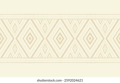 Ethnic abstract ikat art. Aztec ornament print. geometric ethnic pattern seamless  color oriental.  Design for background ,curtain, carpet, wallpaper, clothing, wrapping, Batik, vector illustration.