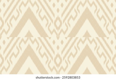 Ethnic abstract ikat art. Aztec ornament print. geometric ethnic pattern seamless  color oriental.  Design for background ,curtain, carpet, wallpaper, clothing, wrapping, Batik, vector illustration.