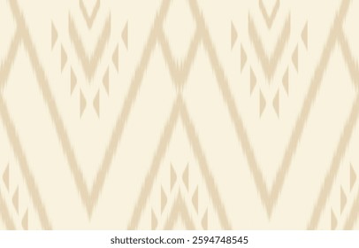 Ethnic abstract ikat art. Aztec ornament print. geometric ethnic pattern seamless  color oriental.  Design for background ,curtain, carpet, wallpaper, clothing, wrapping, Batik, vector illustration.