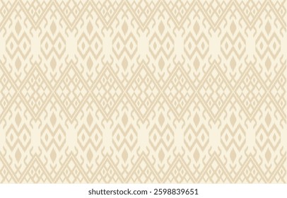 Ethnic abstract ikat art. Aztec ornament print. geometric ethnic pattern seamless  color oriental.  Design for background ,curtain, carpet, wallpaper, clothing, wrapping, Batik, vector illustration.