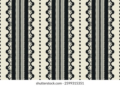 Ethnic abstract ikat art. Aztec ornament print. Geometric ethnic pattern seamless color oriental.  Design for background,curtain, carpet, wallpaper, clothing, wrapping, Batik, and vector illustration.