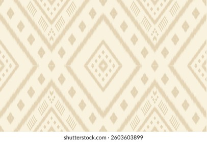 Ethnic abstract ikat art. Aztec ornament print. geometric ethnic pattern seamless  color oriental.  Design for background ,curtain, carpet, wallpaper, clothing, wrapping, Batik, vector illustration.