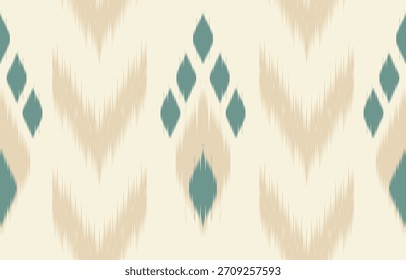 Ethnic abstract ikat art. Aztec ornament print. geometric ethnic pattern seamless  color oriental.  Design for background ,curtain, carpet, wallpaper, clothing, wrapping, Batik, vector illustration.