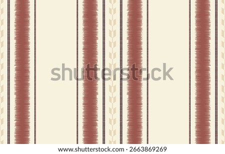 Ethnic abstract ikat art. Aztec ornament print. geometric ethnic pattern seamless  color oriental.  Design for background ,curtain, carpet, wallpaper, clothing, wrapping, Batik, vector illustration.