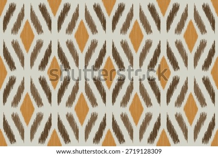 Ethnic abstract ikat art. Aztec ornament print. geometric ethnic pattern seamless color oriental. Design for background, curtain, carpet, wallpaper, clothing, wrapping, Batik, vector illustration