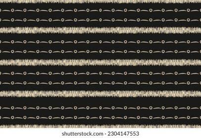 Ethnic abstract ikat art. Fabric Morocco, geometric ethnic pattern seamless  color oriental. Background, Design for fabric, curtain, carpet, wallpaper, clothing, wrapping, Batik, vector illustration
