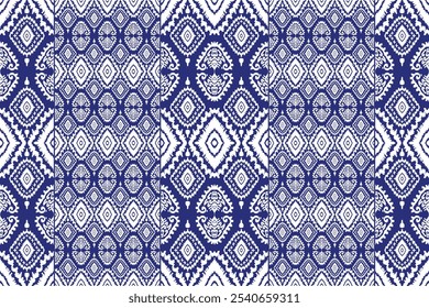 Ethnic abstract ikat art. Fabric Morocco, geometric ethnic pattern seamless color oriental.Vintage Floral patterns seamless background border embroidery ethnic batik retro. Flower motifs paisley batik