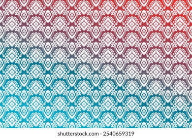 Ethnic abstract ikat art. Fabric Morocco, geometric ethnic pattern seamless color oriental.Vintage Floral patterns seamless background border embroidery ethnic batik retro. Flower motifs paisley batik