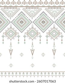 Ethnic abstract ikat art. Fabric Morocco, geometric  pattern color oriental. Background, Design for fabric, curtain, carpet, wallpaper, clothing, wrapping, Batik, vector illustration.