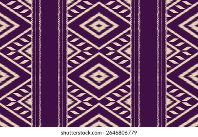 Ethnic abstract ikat art. Fabric Morocco, geometric pattern color oriental. Design for background textile, fabric, curtain, carpet, wallpaper, clothing, wrapping, Batik.