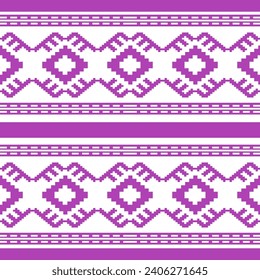 Ethnic abstract ikat art .Geometric ethnic seamless pattern  design for carpet,curtain,clothing,fabric,wrapping paper,tiles,textiles,batik,texture and wallpaper.Vector background.
