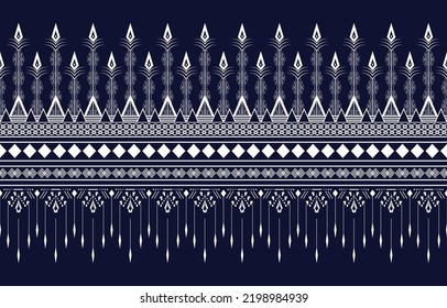 Ethnic abstract ikat art. Seamless pattern in tribal, folk embroidery, and Mexican style. Aztec geometric art ornament print.Design for carpet, wallpaper, clothing, wrapping, fabric, cover, textile