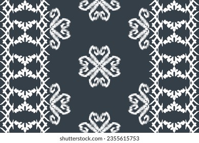 Ethnic abstract ikat art. Seamless pattern in tribal, folk embroidery, and Mexican style. Aztec geometric art ornament print.Design for carpet, wallpaper, clothing, wrapping, fabric, cover, textile
