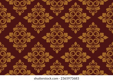 Ethnic abstract ikat art. Seamless pattern in tribal, folk embroidery, for carpets, wallpapers, garments, wrapping, fabrics, coverings, textiles and more
