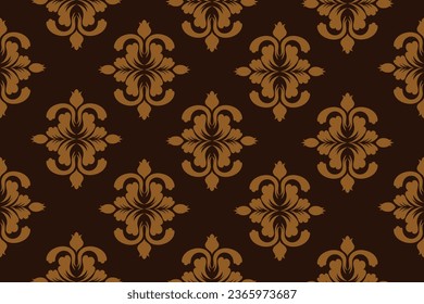Ethnic abstract ikat art. Seamless pattern in tribal, folk embroidery, for carpets, wallpapers, garments, wrapping, fabrics, coverings, textiles and more
