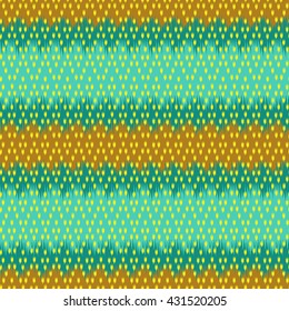 Ethnic abstract ikat art. Seamless pattern in tribal, folk embroidery, and Mexican style. Aztec geometric art ornament print.Design for carpet, wallpaper, clothing, wrapping, fabric, cover, textile