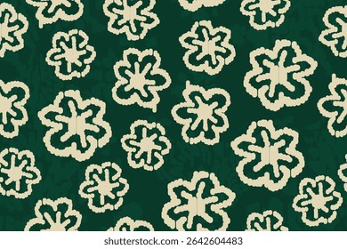 Ethnic abstract ikat fabric artwork with seamless patterns, combining tribal, indigenous and Mexican embroidery with Aztec geometric motifs. Ideal for rugs, wallpapers, throws, fabrics and clothing.