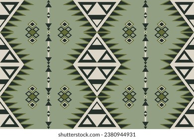 Ethnic abstract ikat.Seamless pattern in tribal.Colorful vector seamless patterns collection.Spring summer autumn decor.Festival elements with coloful background.