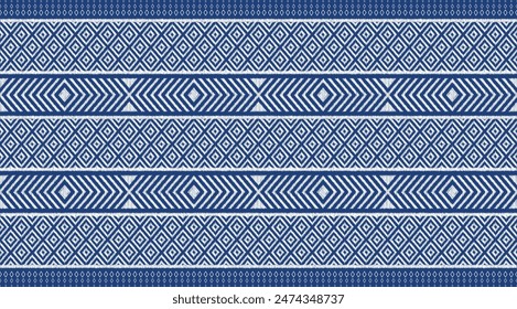 Ethnic abstract pattern geometric shape design for fabric print cloth dress carpet curtains and sarong Aztec African Indian Indonesian .