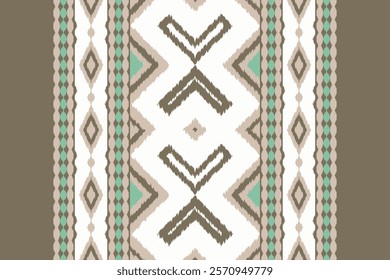 Ethnic abstract Pixel art. Seamless pattern in tribal, folk embroidery, and Mexican style. Aztec geometric art ornament print.Design for carpet, wallpaper, clothing, wrapping,fabric,cover.