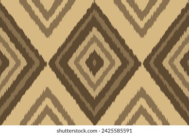 Ethnic abstract purple Seamless ikat pattern in tribal, folk embroidery, and Asia style. Aztec geometric art ornament print. Design for carpet, wallpaper, clothing, wrapping, fabric, cover.