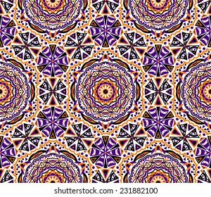 ethnic abstract seamless pattern